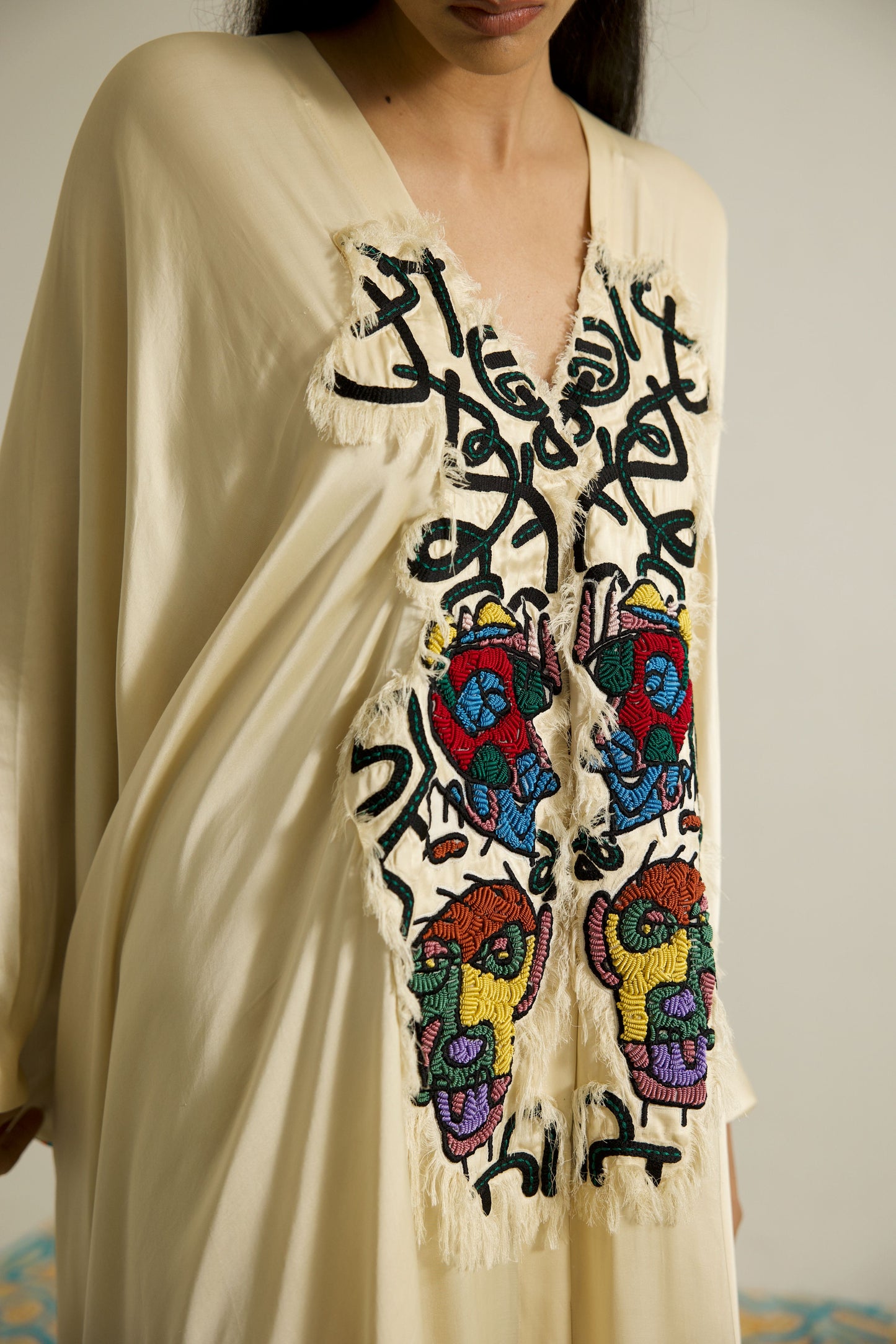 URBAN CROWD FILLED KAFTAN