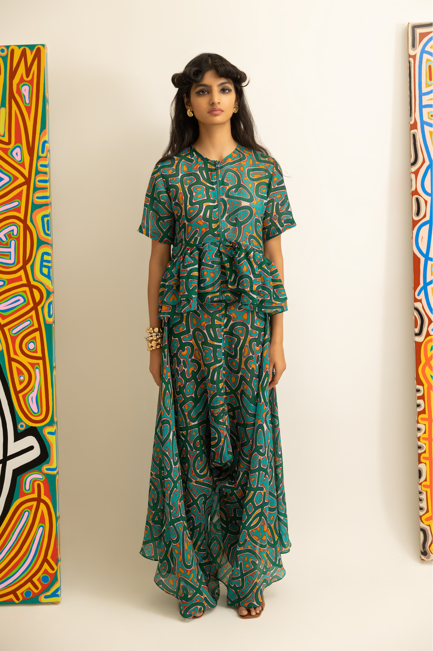 LABYRINTH PEPLUM, CULOTTES & FULL SET