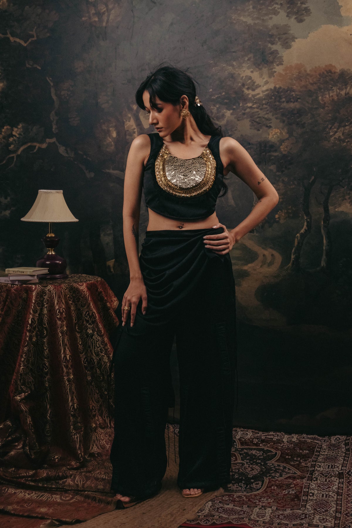 Noir Rani Pants