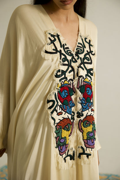 URBAN CROWD FILLED KAFTAN