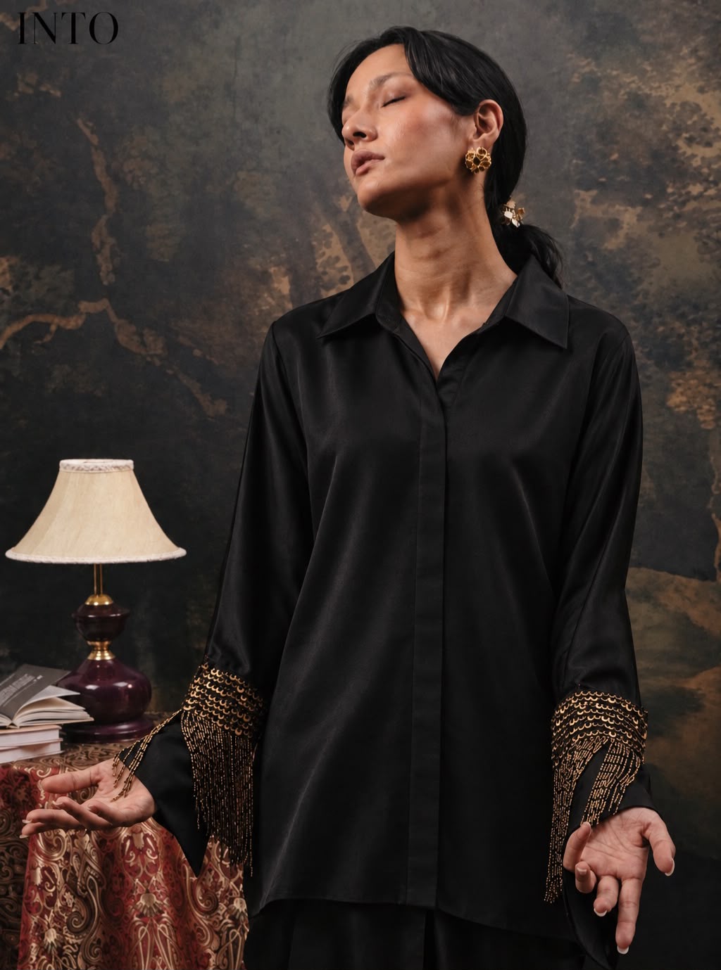 Maharani Fringe Shirt
