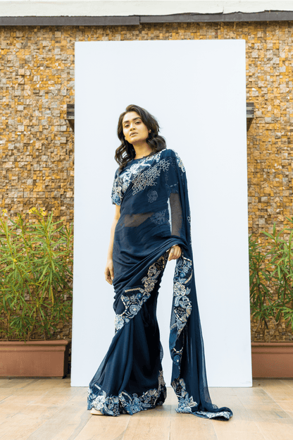 ECLECTIC BLOOMS SAREE